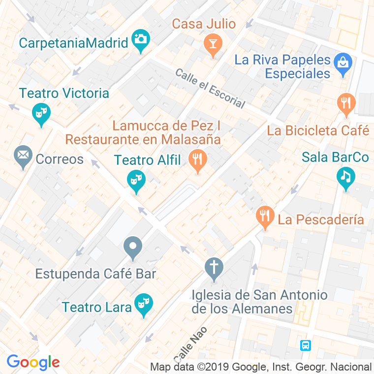 Código Postal calle Carlos Cambronero, plaza en Madrid
