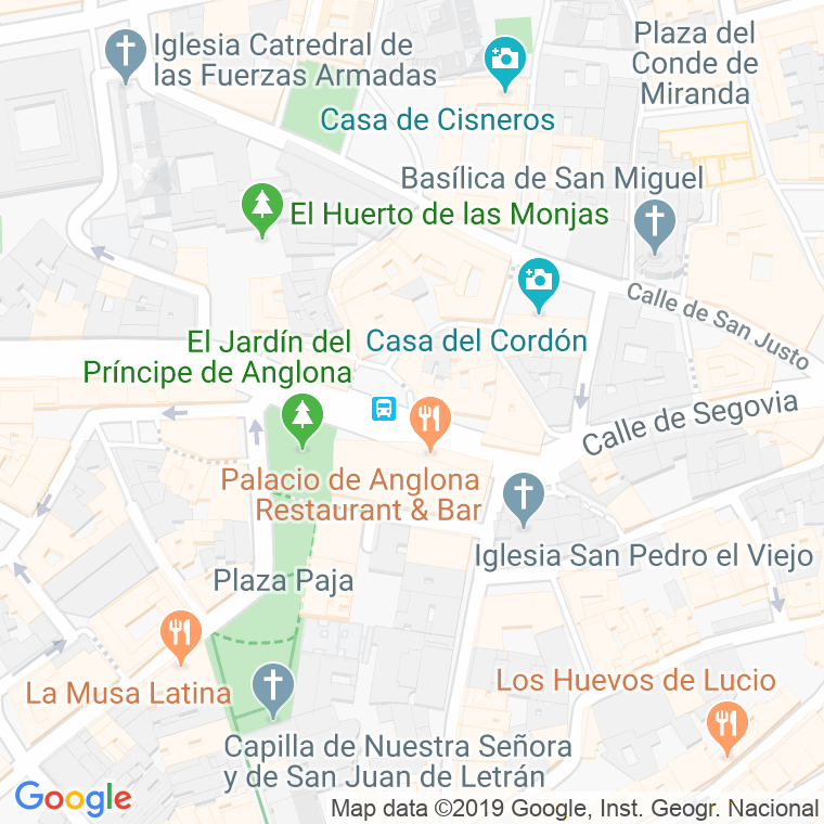 Código Postal calle Conde en Madrid