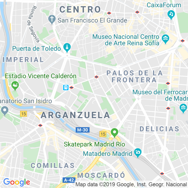 Código Postal calle Doctor Vallejo Najera, paseo en Madrid