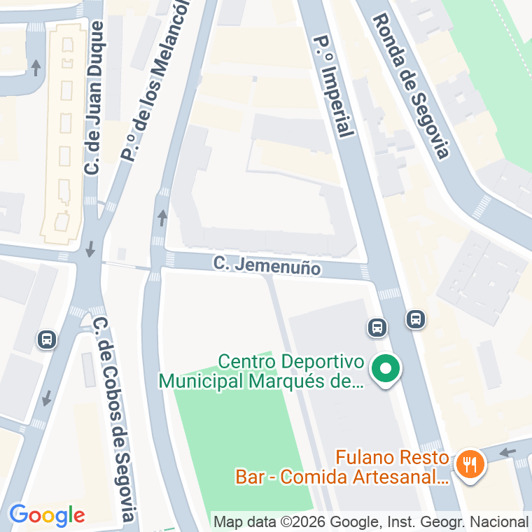 Código postal de Jemenuño en Madrid