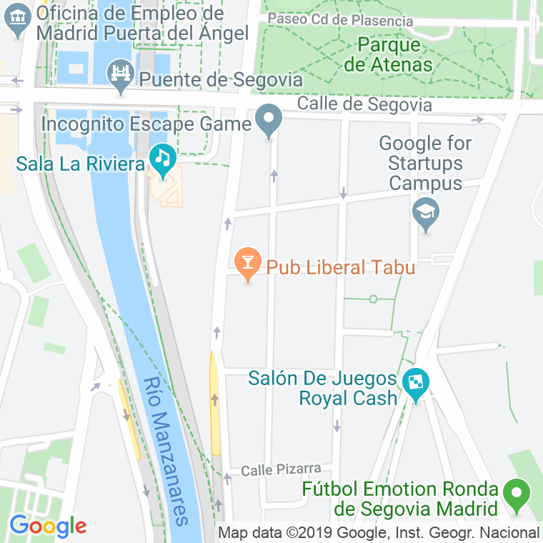 Código Postal calle Linneo en Madrid