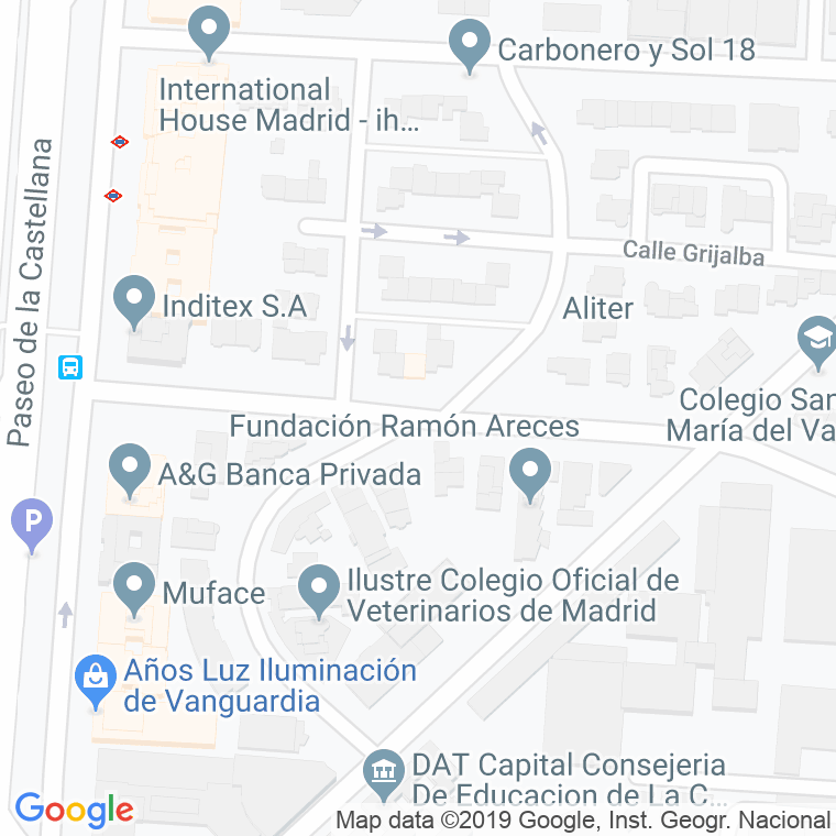 Código Postal calle Maestro Ripoll en Madrid