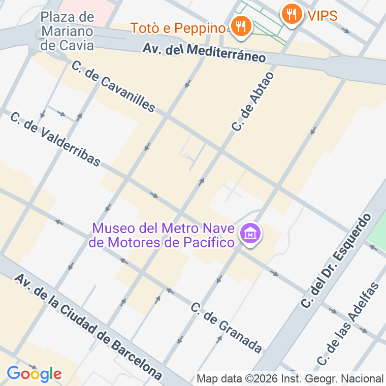 Código postal de Abtao en Madrid