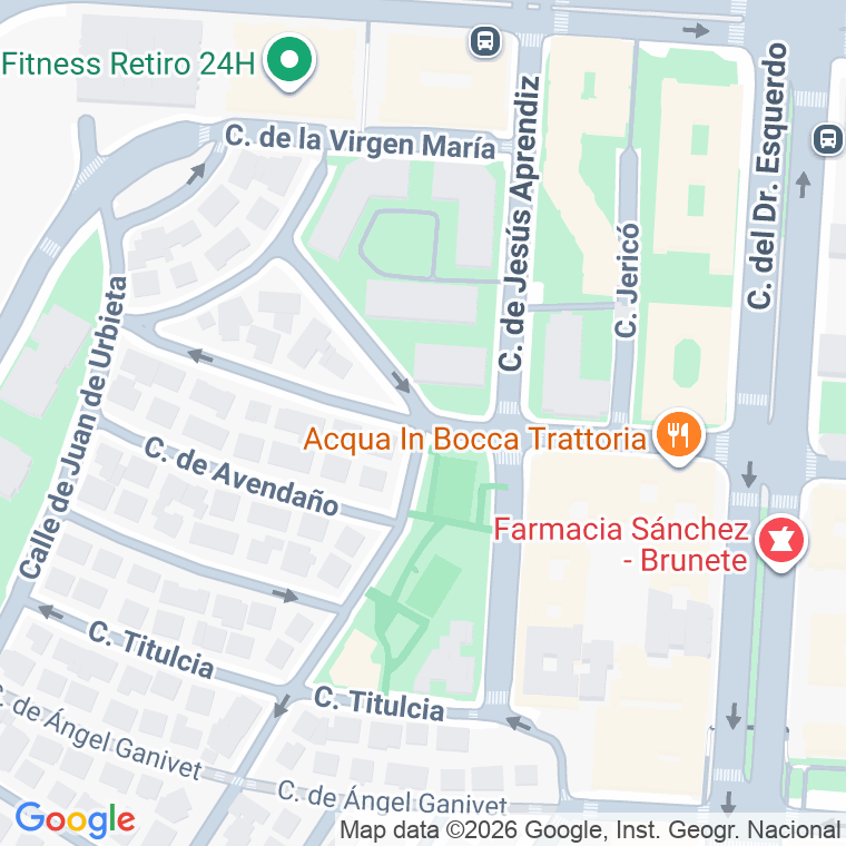 Código postal de Arias Montano en Madrid