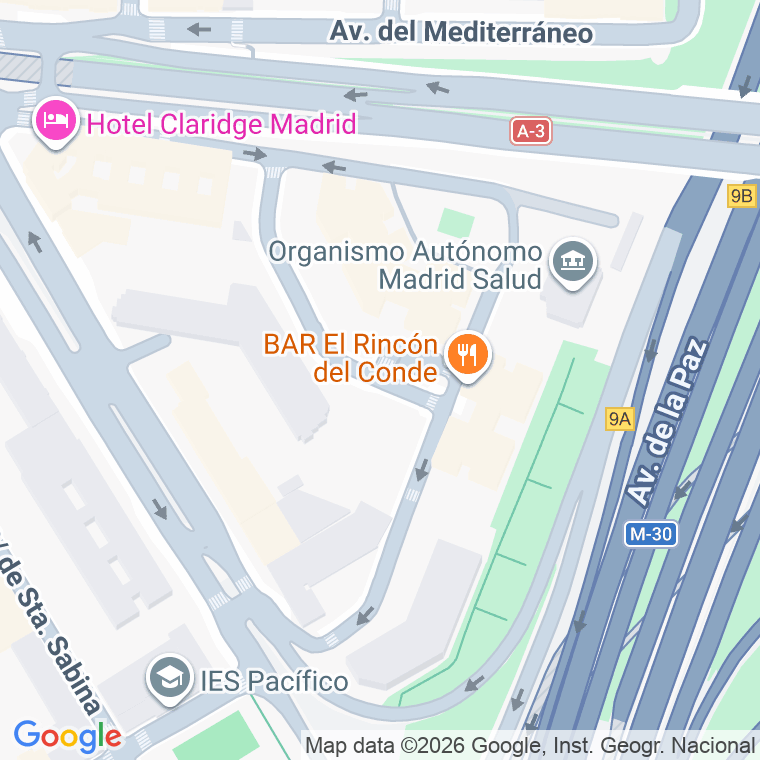 Código postal de Federico Moreno Torroba en Madrid