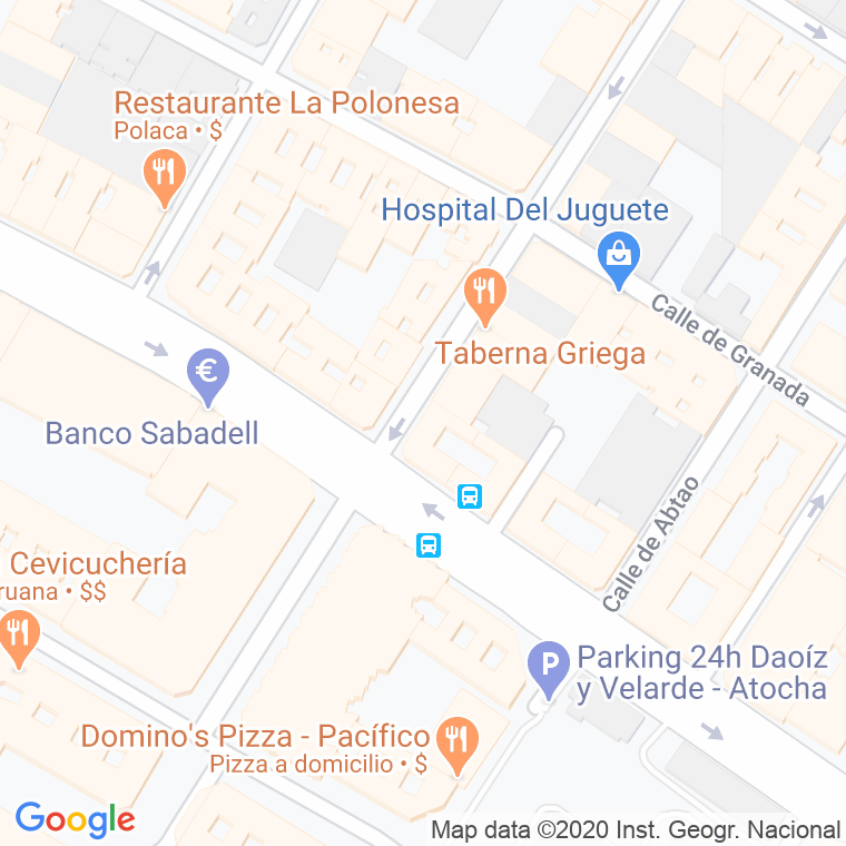 Código Postal calle Imprenta, patio en Madrid