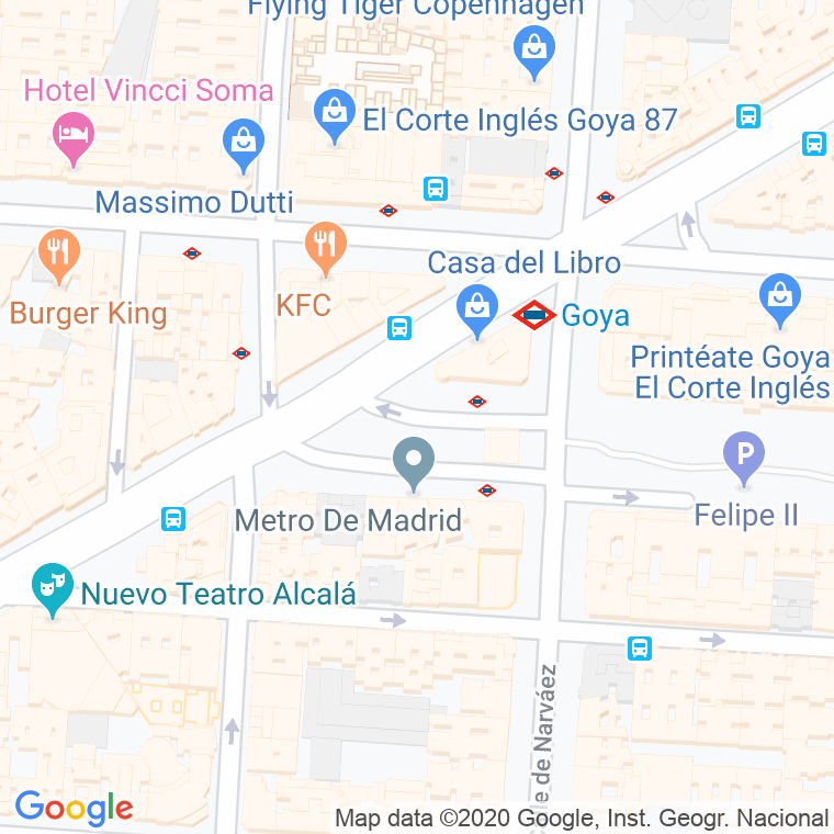 Código Postal calle Salvador, El, plaza (Impares Del 1 Al Final)  (Pares Del 2 Al Final) en Madrid