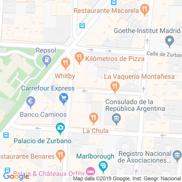 Código Postal calle Blanca De Navarra en Madrid