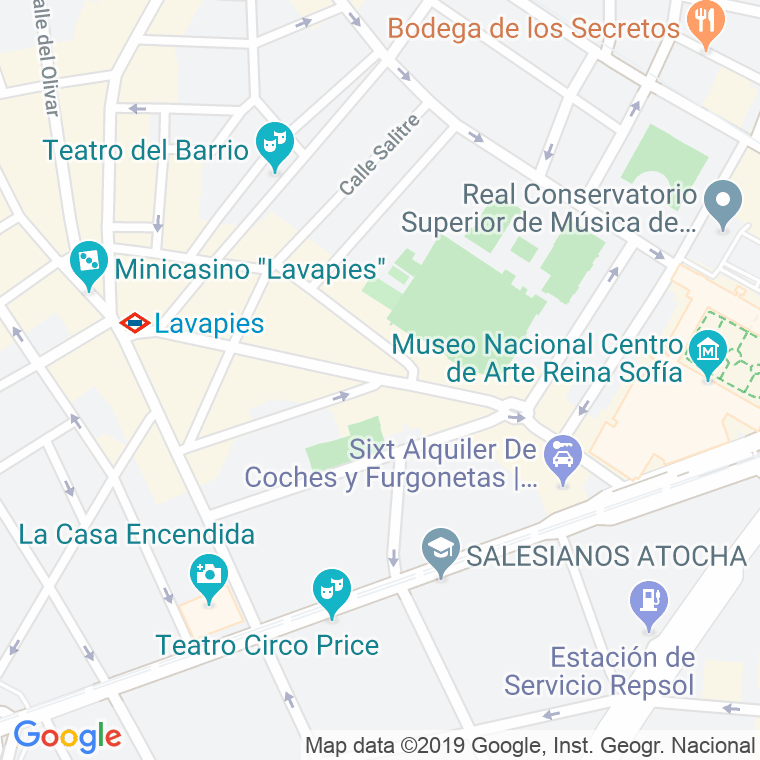 Código Postal calle Argumosa en Madrid
