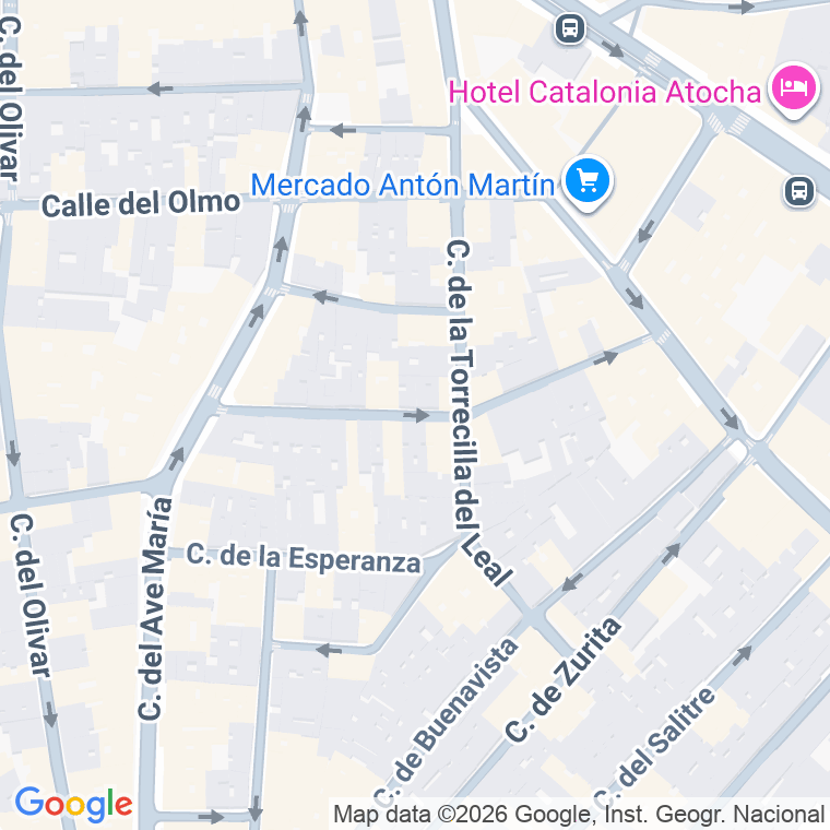 Código postal de Tres Peces en Madrid