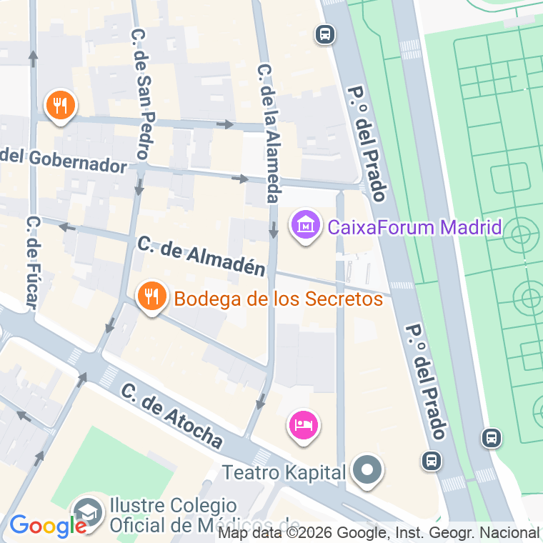 Código postal de Almaden en Madrid
