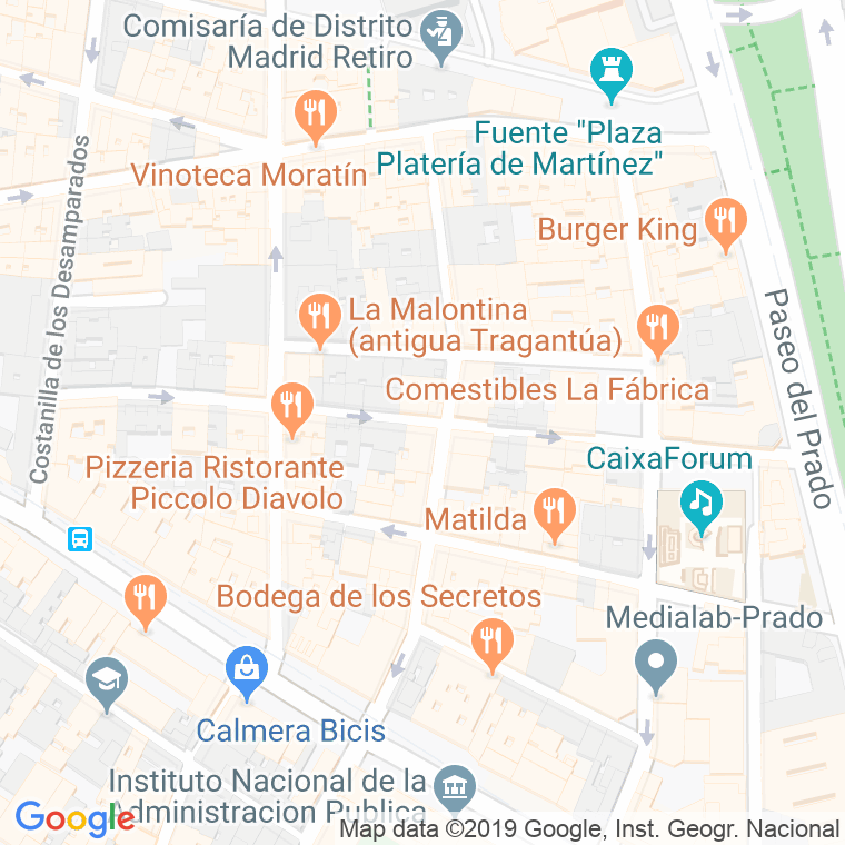 Código Postal calle Gobernador en Madrid