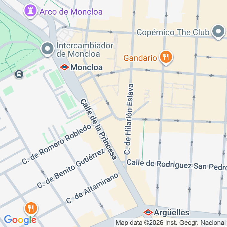 Código postal de Arcipreste de Hita en Madrid