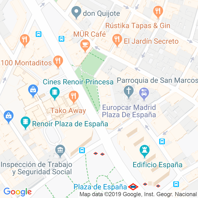 Código Postal calle Duque De Osuna en Madrid