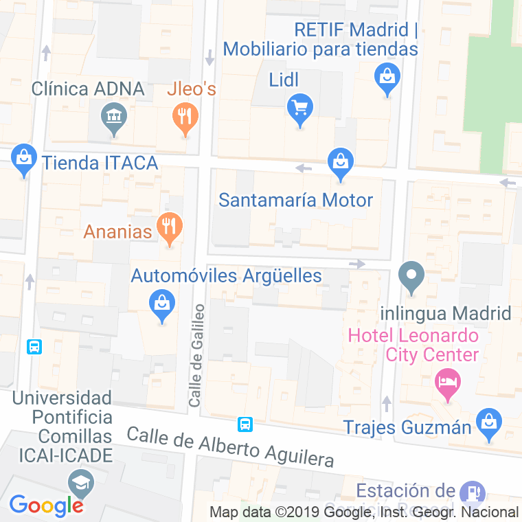 Código Postal calle Emilio Carrere en Madrid
