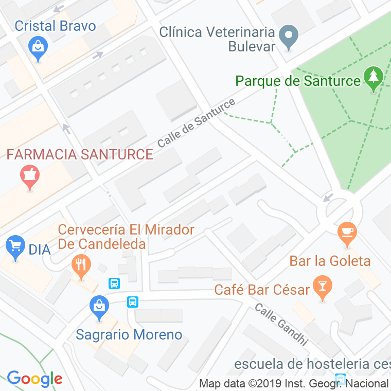 Código Postal calle Garcia Salazar en Madrid