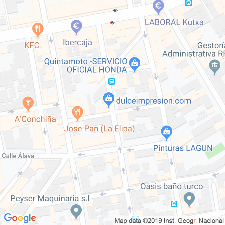 Código Postal calle Lorenzo Gonzalez en Madrid