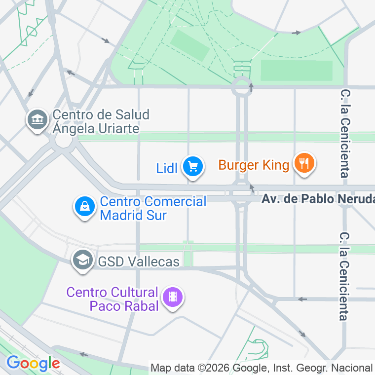 Código postal de Calle el Padrino en Madrid