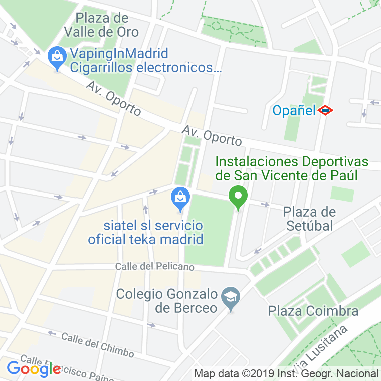 Código Postal calle Argueso   (Impares Del 1 Al 23)  (Pares Del 2 Al 16) en Madrid