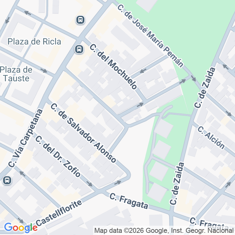 Código postal de Fernando Mora en Madrid