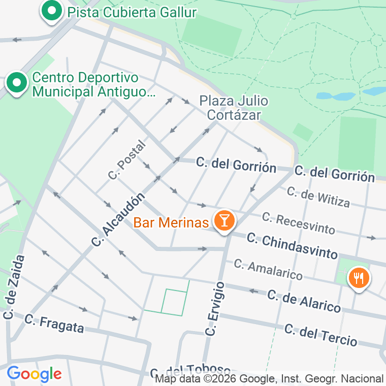 Código postal de Garceta en Madrid