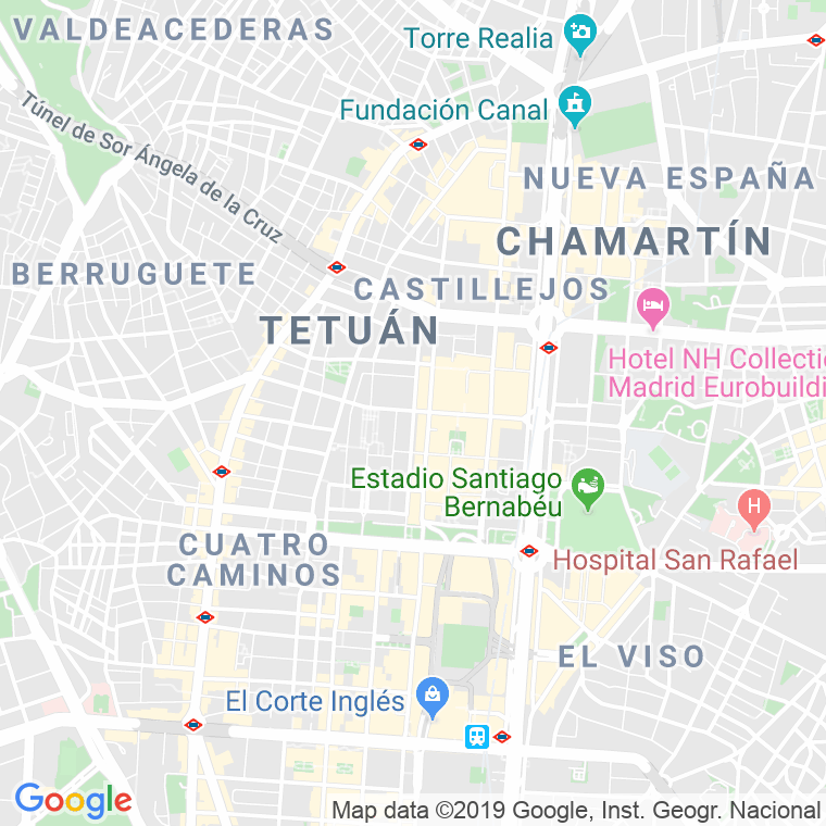 Código Postal calle Centrum, avenida en Madrid