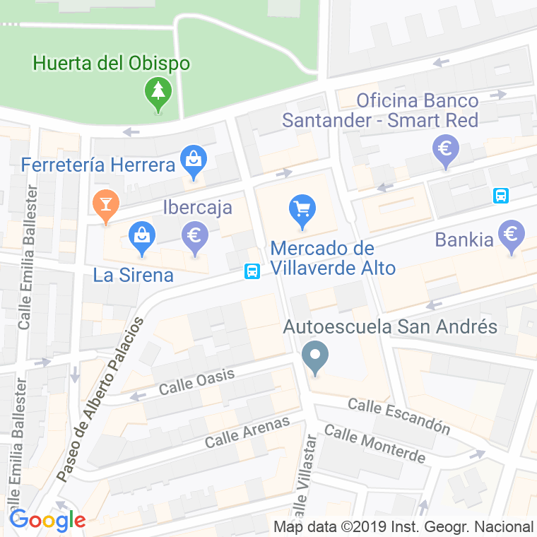 Código Postal calle Aladierna en Madrid