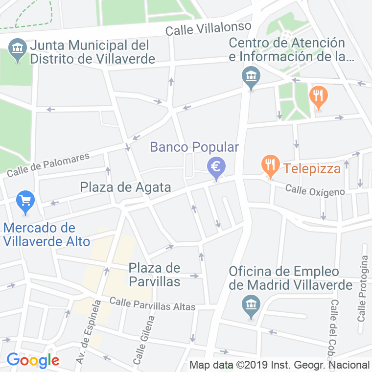 Código Postal calle Albino Hernandez Lazaro en Madrid
