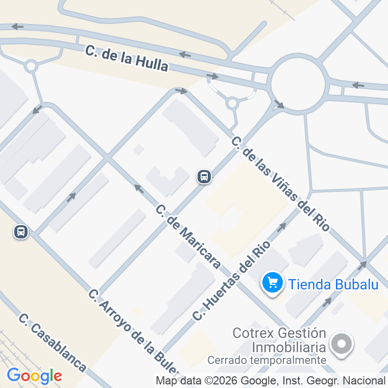 Código postal de Yeseria de los Llanos en Madrid