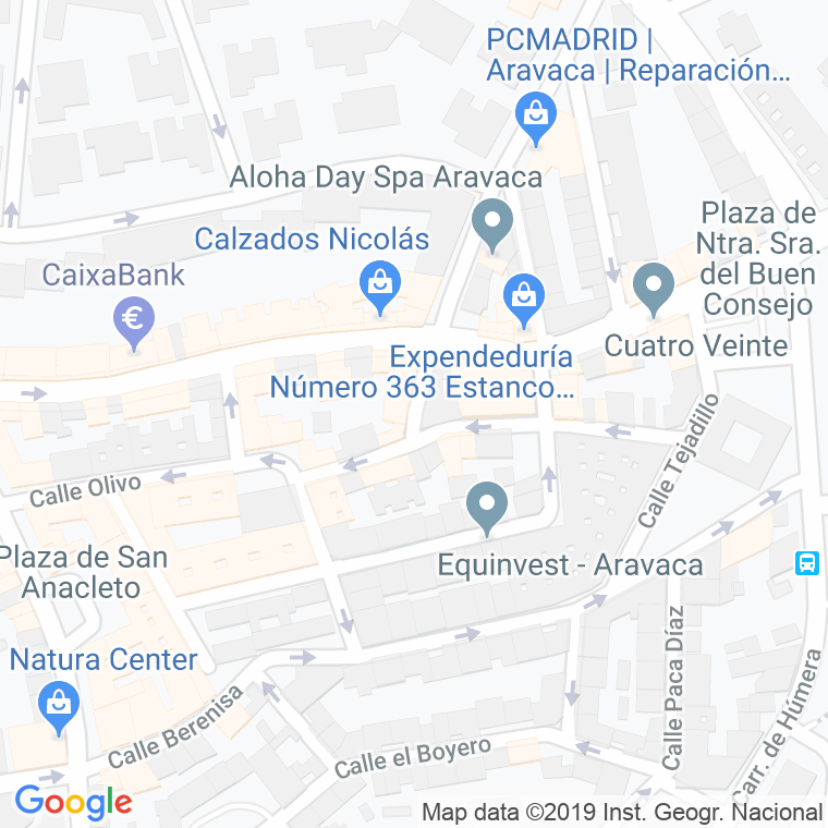 Código Postal calle Aldebaran en Madrid