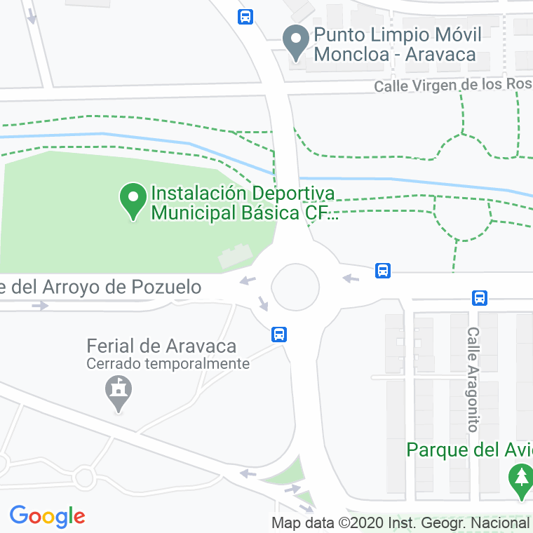Código Postal calle Rio Zancara en Madrid