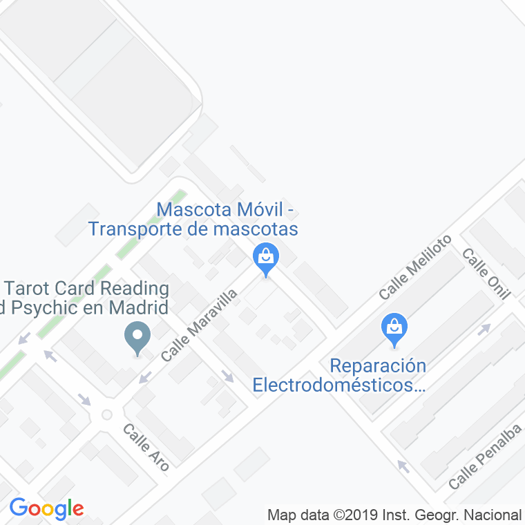 Código Postal calle Nopalera en Madrid