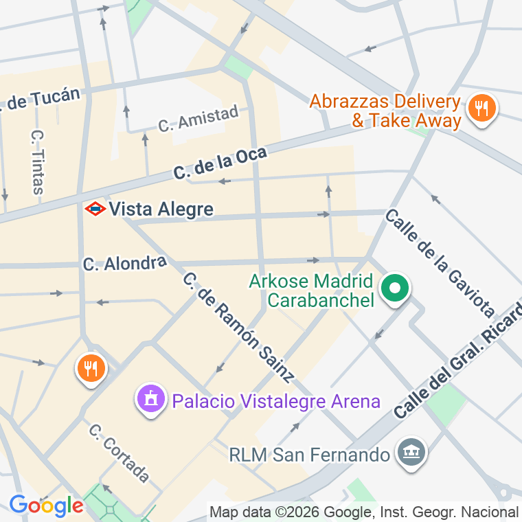 Código postal de Alondra (carabanchel) en Madrid