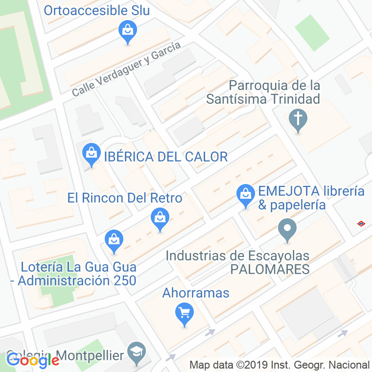Código Postal calle Cesar Gonzalez Ruano en Madrid