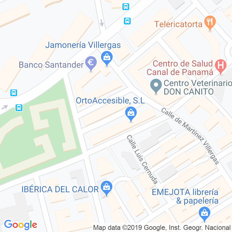 Código Postal calle Electronica en Madrid