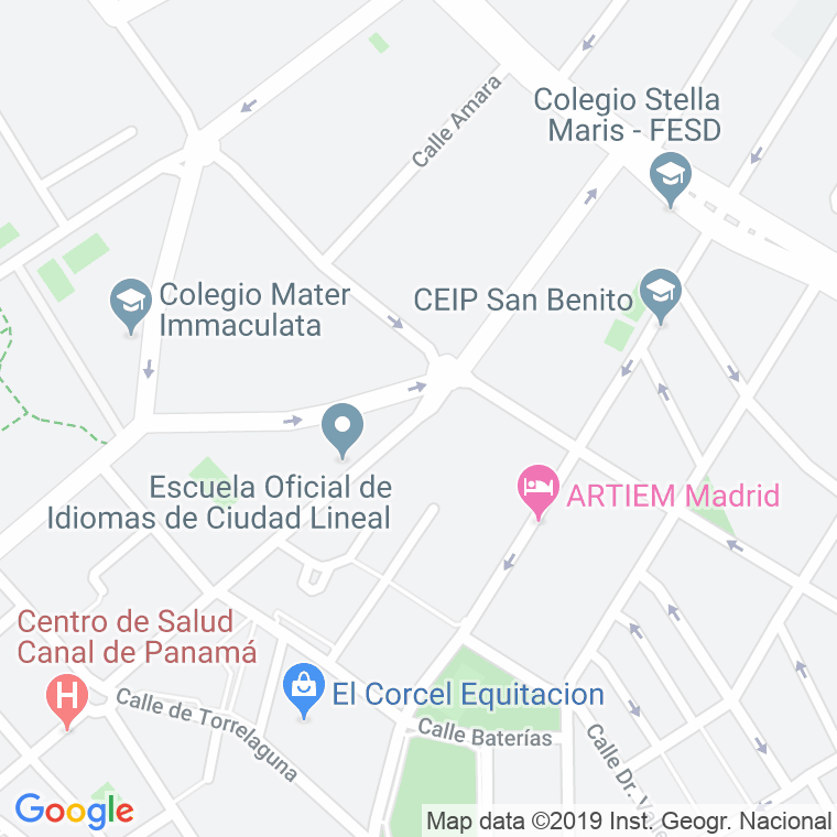 Código Postal calle General Kirkpatrick en Madrid