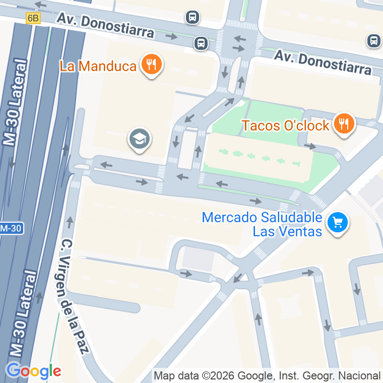 Código postal de Virgen del Coro en Madrid