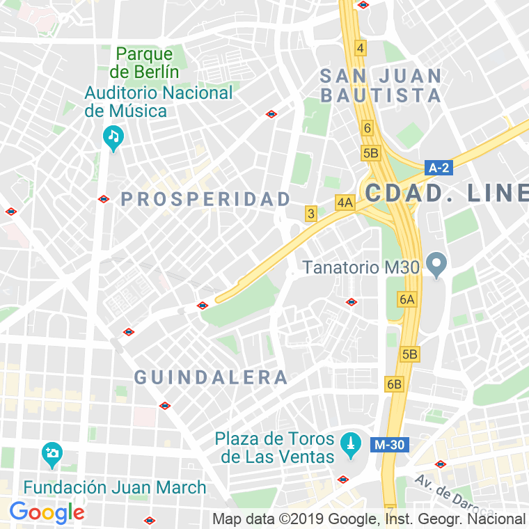 Código Postal calle America, Hasta Km. 4, 500 (Pares), avenida en Madrid