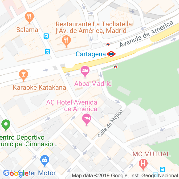 Código Postal calle Canillas, camino (Impares Del 1 Al Final)  (Pares Del 2 Al Final) en Madrid