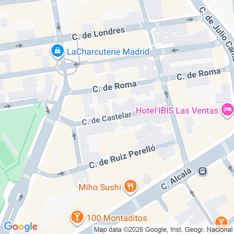 Código postal de Castelar en Madrid