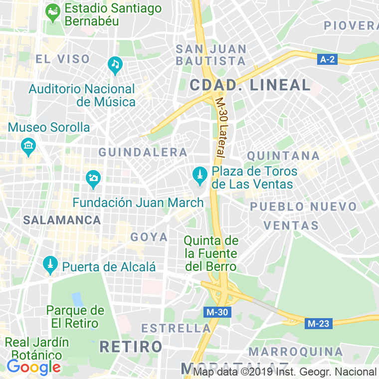 Código Postal calle Coslada   (Impares Del 1 Al Final)  (Pares Del 2 Al Final) en Madrid