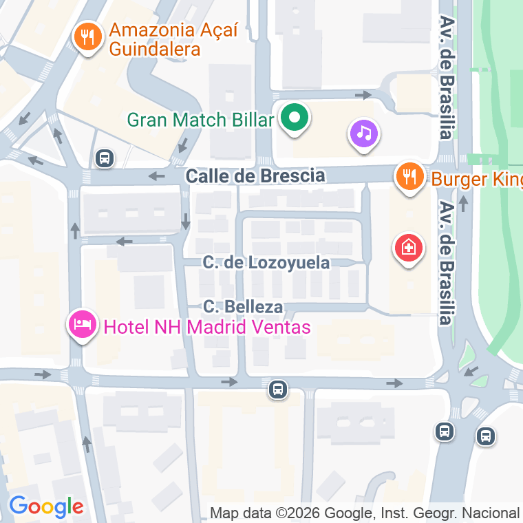 Código postal de Lozoyuela en Madrid
