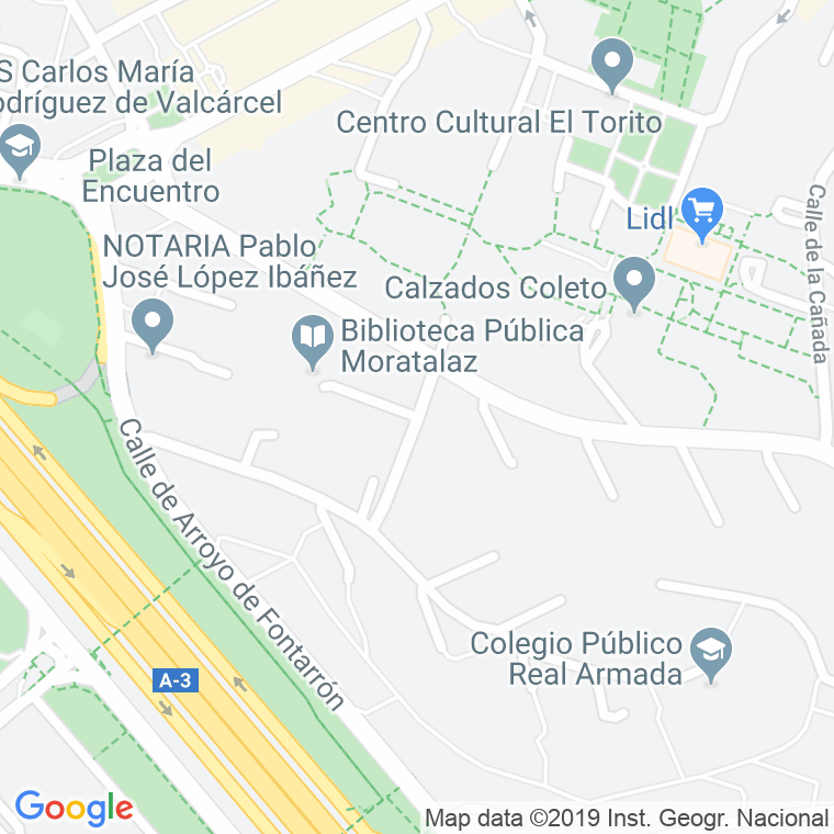 Código Postal calle Corregidor Alonso De Tobar en Madrid