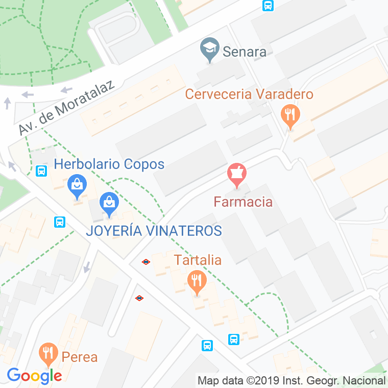 Código Postal calle Corregidor Juan De Bobadilla en Madrid
