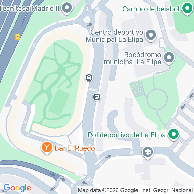 Código postal de Felix Rodriguez de la Fuente   (impares del 1 al 85)  (pares del 2 al 24) en Madrid