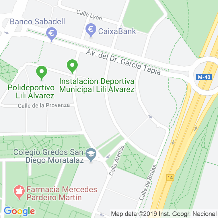 Código Postal calle Laponia en Madrid