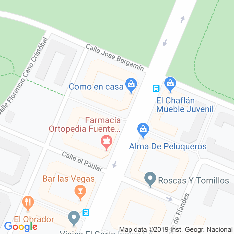 Código Postal calle Villaconejos, pasaje en Madrid