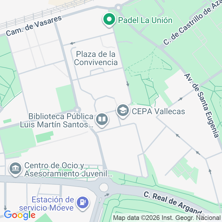 Código postal de Plaza Antonio Maria Segovia en Madrid