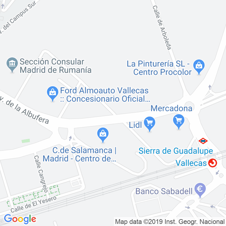 Código Postal calle Bruno Abundez en Madrid