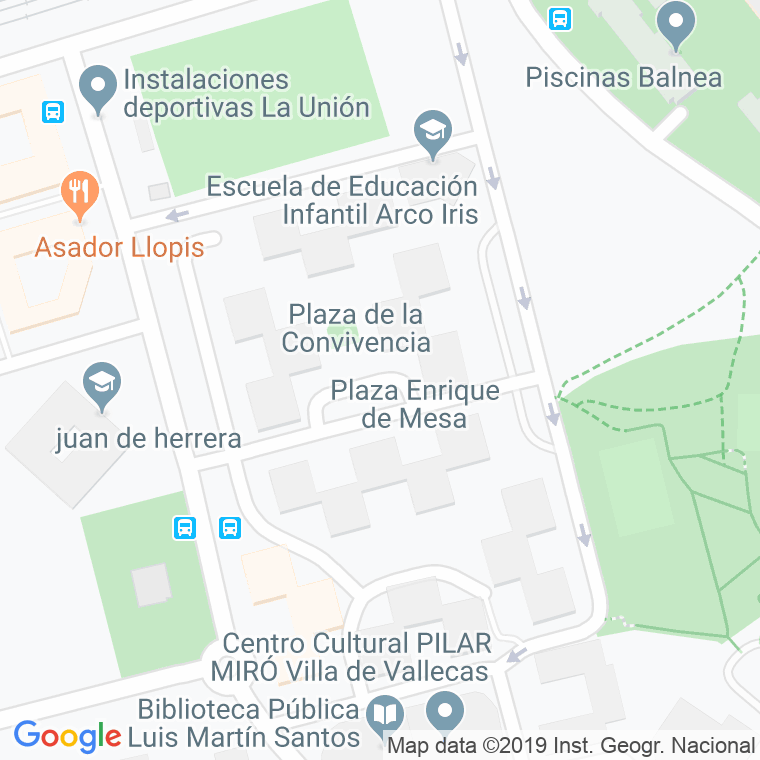 Código Postal calle Convivencia, plaza en Madrid